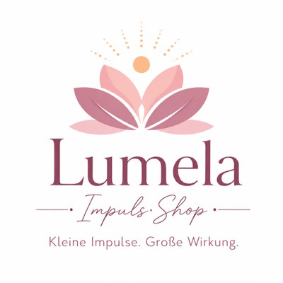 Logo Lumela Impuls-Shop – Kleine Impulse. Große Wirkung.
